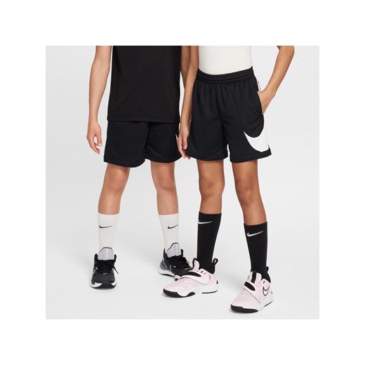 Spodenki treningowe Dri-FIT dla dużych dzieci Nike Multi+ - Czerń ze sklepu Nike poland w kategorii Spodenki chłopięce - zdjęcie 178602370