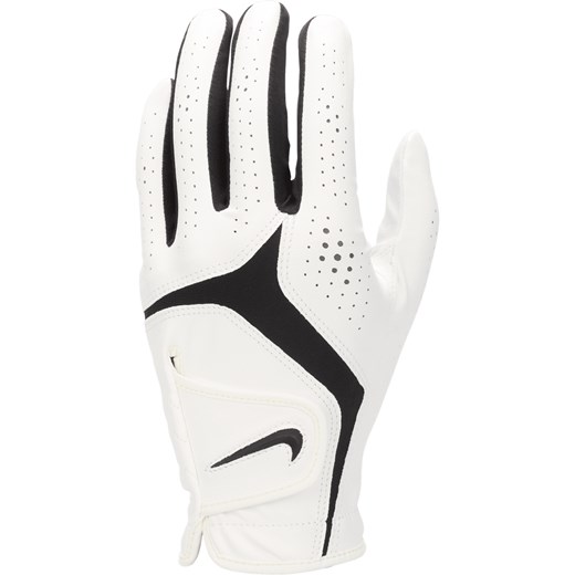 Damska rękawica do golfa Nike Dura Feel 10 (lewa) - Biel ze sklepu Nike poland w kategorii Rękawiczki męskie - zdjęcie 178602804
