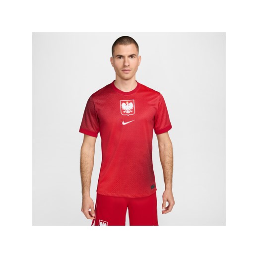 Męska koszulka piłkarska Nike Dri-FIT Polska Stadium 2024/25 (wersja wyjazdowa) – replika - Czerwony ze sklepu Nike poland w kategorii T-shirty męskie - zdjęcie 178602862