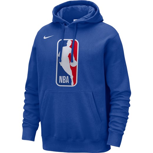 Męska bluza z kapturem Nike NBA Team 31 Club - Niebieski ze sklepu Nike poland w kategorii Bluzy męskie - zdjęcie 178602973
