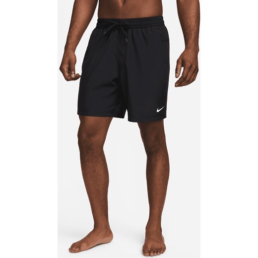Męskie uniwersalne spodenki bez podszewki Dri-FIT Nike Form 18 cm - Czerń ze sklepu Nike poland w kategorii Spodenki męskie - zdjęcie 178602974