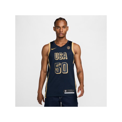 Męska koszulka do koszykówki Nike USAB Limited – replika - Niebieski Nike XL okazja Nike poland