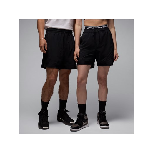 Męskie spodenki z tkaniny z motywem otwartego rombu Dri-FIT Jordan Sport - Czerń ze sklepu Nike poland w kategorii Spodenki męskie - zdjęcie 178603500