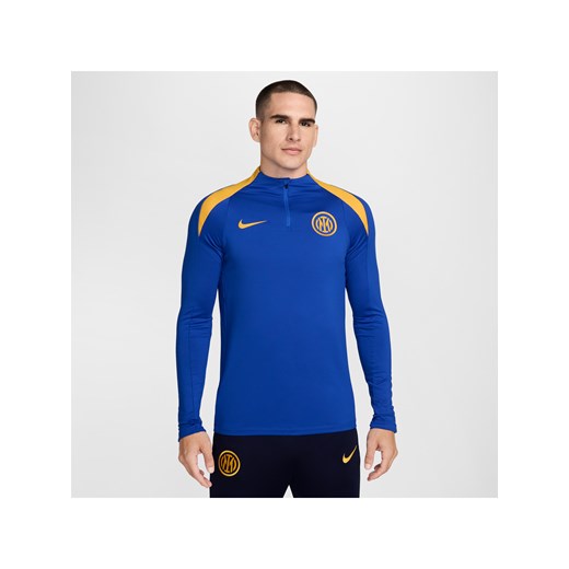 Męska treningowa koszulka piłkarska Nike Dri-FIT Inter Mediolan Strike (wersja trzecia) - Niebieski ze sklepu Nike poland w kategorii T-shirty męskie - zdjęcie 178603530