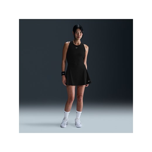 Damska spódniczka tenisowa z falbanami Dri-FIT Nike Victory - Czerń Nike XL (EU 48-50) Nike poland