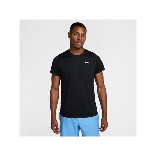 Męska koszulka do tenisa Dri-FIT NikeCourt Victory - Czerń ze sklepu Nike poland w kategorii T-shirty męskie - zdjęcie 178603761