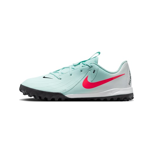 Buty piłkarskie typu low top na nawierzchnię typu turf dla małych/dużych dzieci Nike Jr. Phantom GX 2 Club - Zieleń ze sklepu Nike poland w kategorii Buty sportowe dziecięce - zdjęcie 178603851