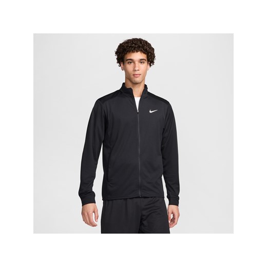 Męska uniwersalna kurtka z dzianiny Dri-FIT Nike Totality - Czerń ze sklepu Nike poland w kategorii Bluzy męskie - zdjęcie 178603870