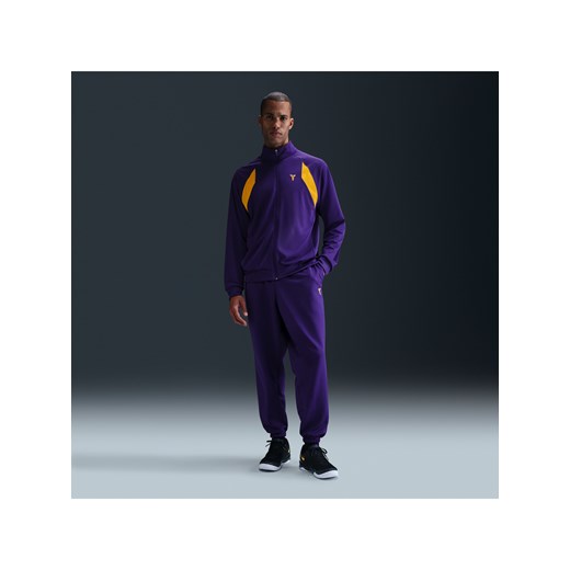 Spodnie do koszykówki Therma-FIT Kobe - Fiolet ze sklepu Nike poland w kategorii Spodnie męskie - zdjęcie 178603872
