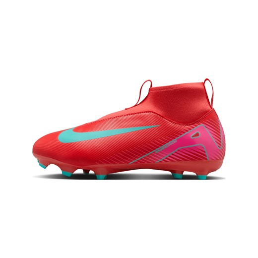 Korki piłkarskie typu high top na różne typy nawierzchni dla małych/dużych dzieci Nike Jr. Mercurial Superfly 10 Academy - Czerwony ze sklepu Nike poland w kategorii Buty sportowe dziecięce - zdjęcie 178603931