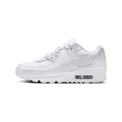 Buty dla dużych dzieci Nike Air Max 90 - Biel ze sklepu Nike poland w kategorii Buty sportowe dziecięce - zdjęcie 178604230