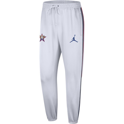 Spodnie męskie Jordan NBA All-Star Weekend Showtime 2025 - Biel ze sklepu Nike poland w kategorii Spodnie męskie - zdjęcie 178604373
