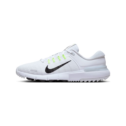 Buty do golfa Nike Free Golf NN - Biel ze sklepu Nike poland w kategorii Buty sportowe męskie - zdjęcie 178604420
