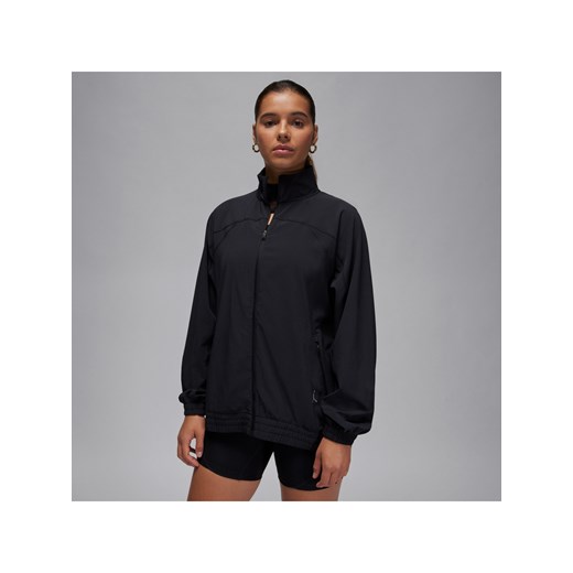 Damska kurtka z tkaniny Dri-FIT Jordan Sport - Czerń ze sklepu Nike poland w kategorii Kurtki damskie - zdjęcie 178604443