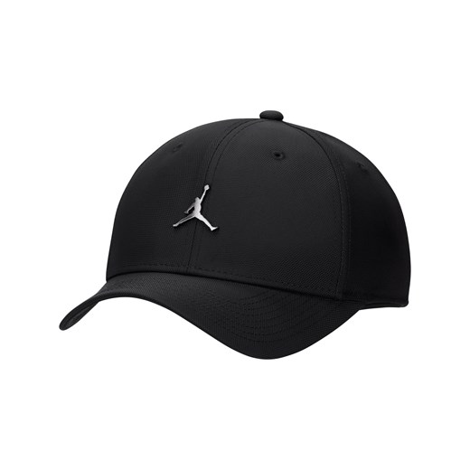 Regulowana czapka Jordan Rise Cap - Czerń ze sklepu Nike poland w kategorii Czapki z daszkiem męskie - zdjęcie 178604462