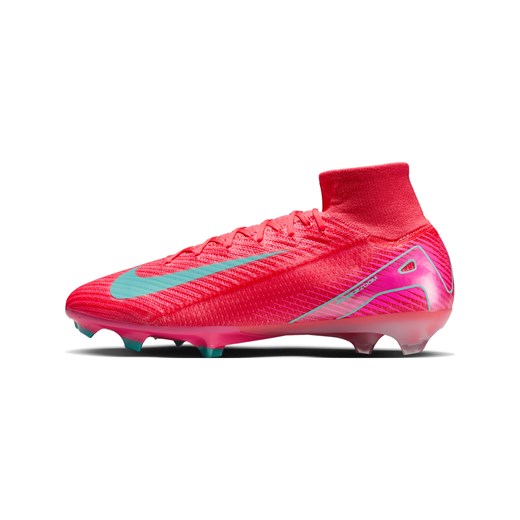 Korki piłkarskie typu high top na twardą murawę Nike Mercurial Superfly 10 Elite - Czerwony ze sklepu Nike poland w kategorii Buty sportowe męskie - zdjęcie 178604484