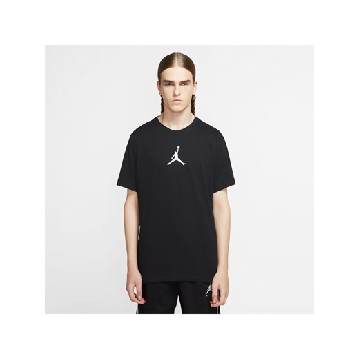 T-shirt męski Jordan Jumpman - Czerń ze sklepu Nike poland w kategorii T-shirty męskie - zdjęcie 178604823