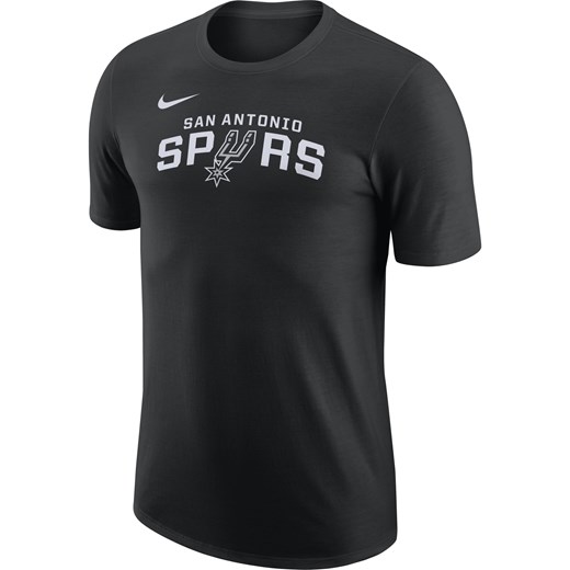 T-shirt męski Nike NBA San Antonio Spurs Essential - Czerń ze sklepu Nike poland w kategorii T-shirty męskie - zdjęcie 178605033
