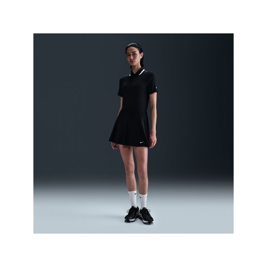 Damska rozkloszowana spódnica do golfa Dri-FIT Nike Tour - Czerń ze sklepu Nike poland w kategorii Spódnice - zdjęcie 178605173
