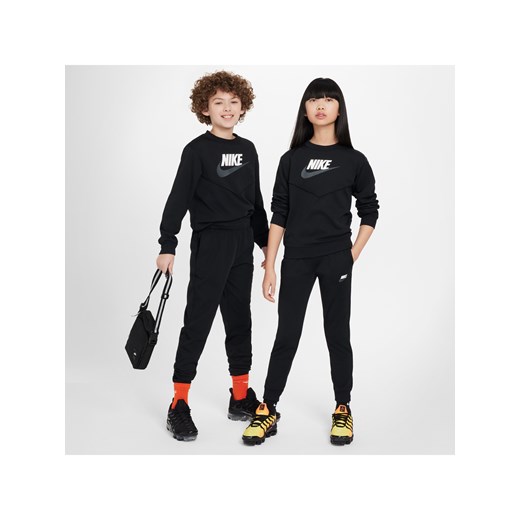 Dres dla dużych dzieci Nike Sportswear - Czerń ze sklepu Nike poland w kategorii Dresy chłopięce - zdjęcie 178605201