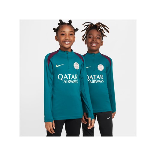 Treningowa koszulka piłkarska dla dużych dzieci Paris Saint-Germain Strike Nike Nike S wyprzedaż Nike poland