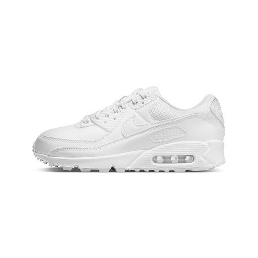 Buty damskie Nike Air Max 90 - Biel ze sklepu Nike poland w kategorii Buty sportowe damskie - zdjęcie 178605384