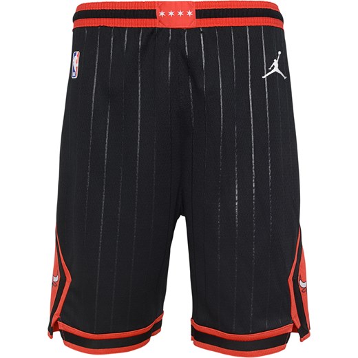 Spodenki do koszykówki dla dużych dzieci Jordan NBA Swingman Chicago Bulls Statement Edition - Czerń ze sklepu Nike poland w kategorii Spodenki męskie - zdjęcie 178605470