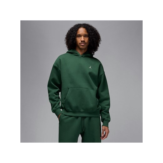 Męska bluza z kapturem o kroju oversize Jordan Brooklyn Fleece - Zieleń ze sklepu Nike poland w kategorii Bluzy męskie - zdjęcie 178605532