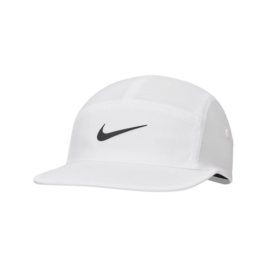 Czapka o nieusztywnianej konstrukcji Swoosh Nike Dri-FIT Fly - Biel ze sklepu Nike poland w kategorii Czapki z daszkiem damskie - zdjęcie 178605651