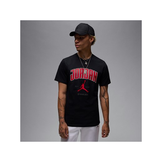 T-shirt męski Jordan - Czerń ze sklepu Nike poland w kategorii T-shirty męskie - zdjęcie 178605660