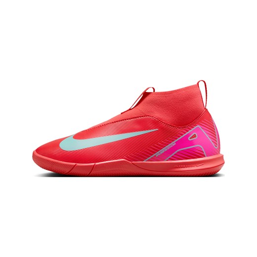 Halowe buty piłkarskie typu high top dla małych/dużych dzieci Nike Jr. Mercurial Superfly 10 Academy - Czerwony ze sklepu Nike poland w kategorii Buty sportowe dziecięce - zdjęcie 178605742