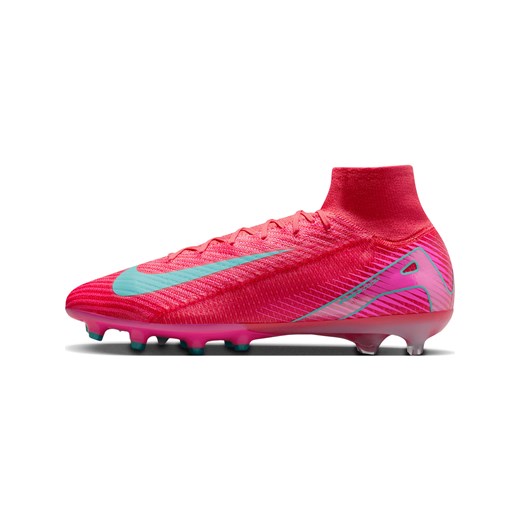 Korki piłkarskie typu high top Nike Mercurial Superfly 10 Elite AG-Pro - Czerwony ze sklepu Nike poland w kategorii Buty sportowe męskie - zdjęcie 178605971