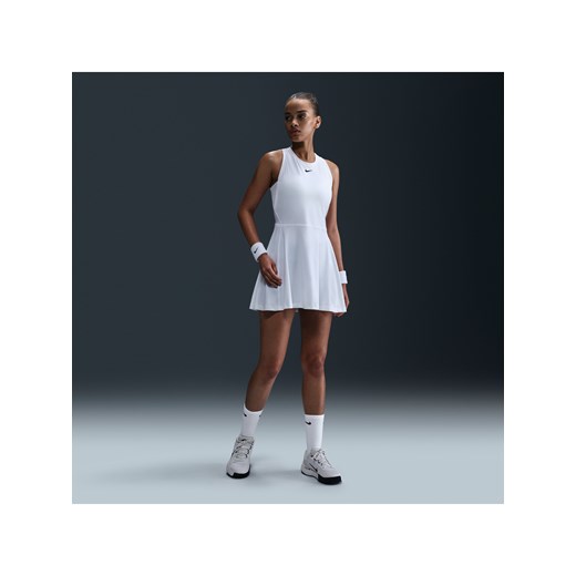 Damska sukienka do tenisa Dri-FIT Nike Victory - Biel ze sklepu Nike poland w kategorii Sukienki - zdjęcie 178606081