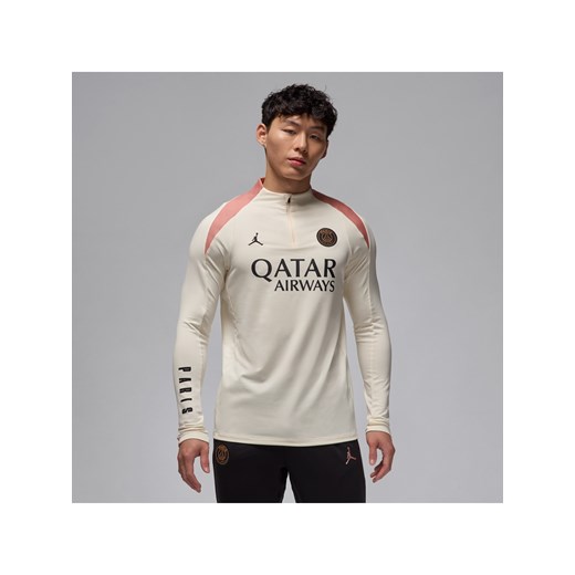 Męska treningowa koszulka piłkarska Jordan Dri-FIT Paris Saint-Germain Strike (wersja trzecia) - Brązowy ze sklepu Nike poland w kategorii T-shirty męskie - zdjęcie 178606182