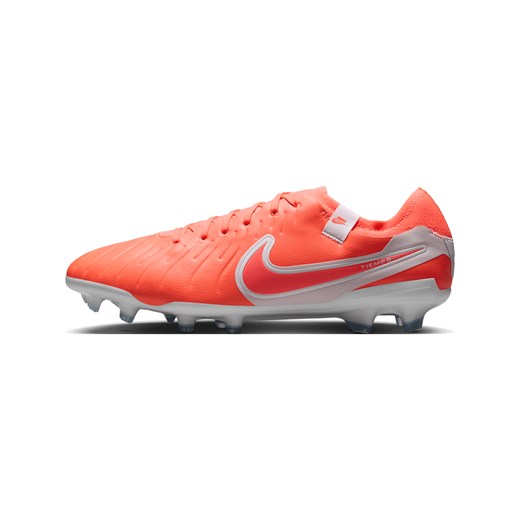 Korki piłkarskie typu low top na twardą murawę Nike Tiempo Legend 10 Pro - Różowy ze sklepu Nike poland w kategorii Buty sportowe męskie - zdjęcie 178606313