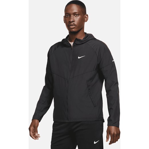Męska kurtka do biegania Nike Repel Miler - Czerń ze sklepu Nike poland w kategorii Kurtki męskie - zdjęcie 178606384