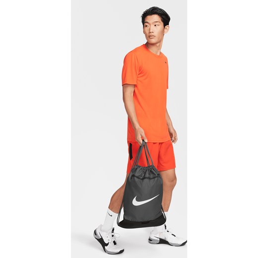 Worek gimnastyczny Nike Brasilia 9.5 (18 l) - Szary ze sklepu Nike poland w kategorii Plecaki - zdjęcie 178606660