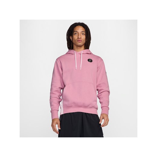 Dzianinowa bluza z kapturem do koszykówki Sabrina - Różowy ze sklepu Nike poland w kategorii Bluzy męskie - zdjęcie 178606762