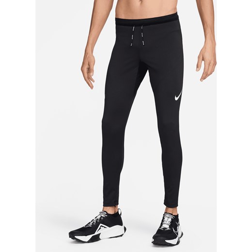 Męskie legginsy do biegania Dri-FIT ADV Nike AeroSwift - Czerń ze sklepu Nike poland w kategorii Spodnie męskie - zdjęcie 178606771