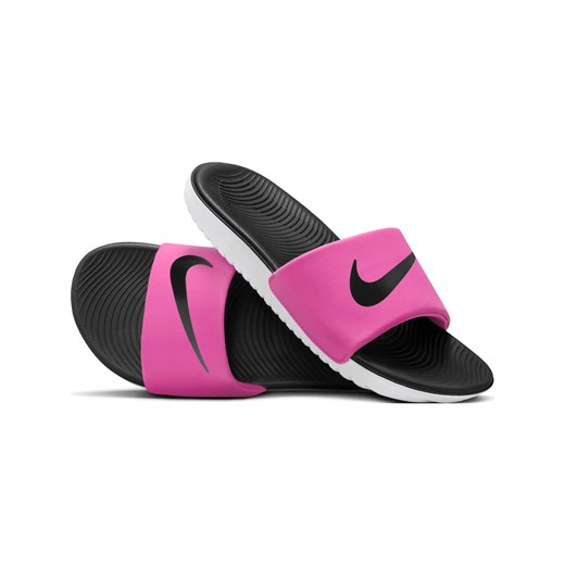 Klapki dla małych/dużych dzieci Nike Kawa - Różowy ze sklepu Nike poland w kategorii Klapki dziecięce - zdjęcie 178606820