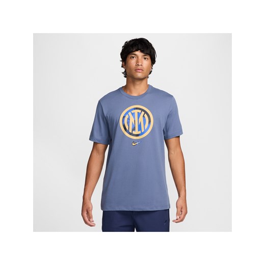 Męski T-shirt piłkarski Nike Inter Mediolan - Niebieski Nike XL Nike poland
