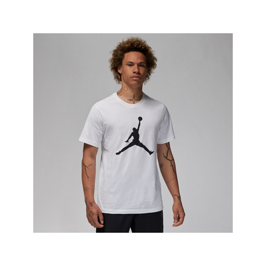 T-shirt męski Jordan Jumpman - Biel ze sklepu Nike poland w kategorii T-shirty męskie - zdjęcie 178606953