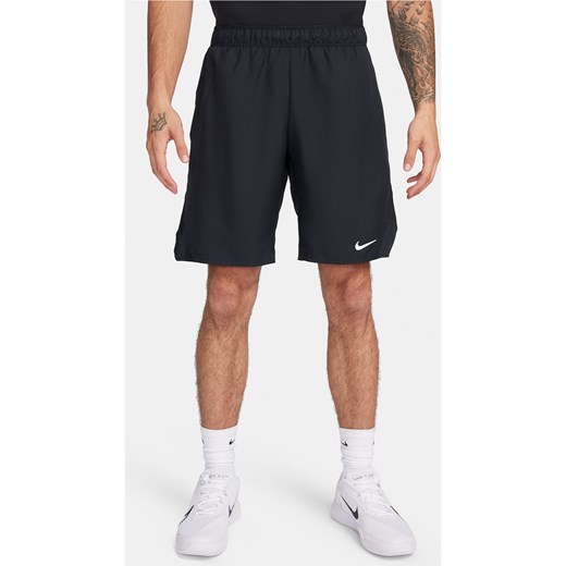 Męskie spodenki do tenisa 23 cm Dri-FIT NikeCourt Victory - Czerń ze sklepu Nike poland w kategorii Spodenki męskie - zdjęcie 178606984