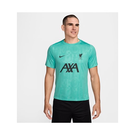 Męska przedmeczowa koszulka piłkarska z krótkim rękawem Nike Dri-FIT Liverpool Nike XL promocja Nike poland