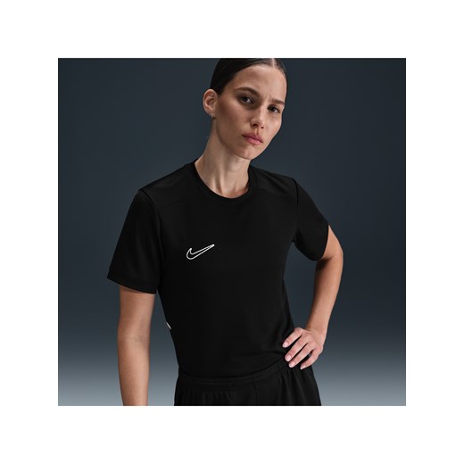 Damska koszulka piłkarska Dri-FIT Nike Academy - Czerń ze sklepu Nike poland w kategorii Bluzki damskie - zdjęcie 178607112