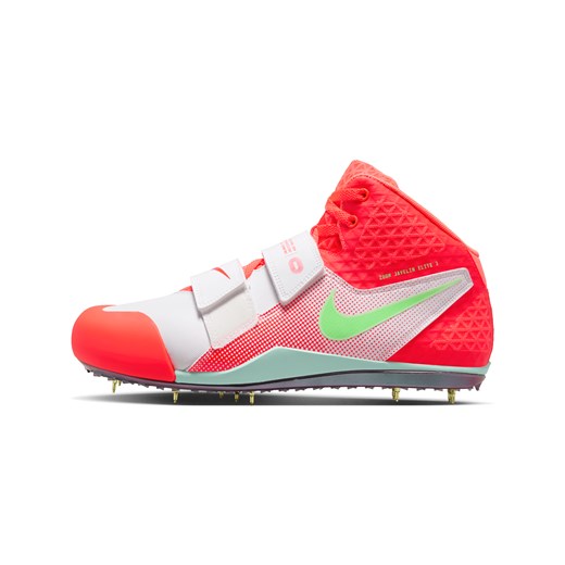 Kolce do rzutów Nike Zoom Javelin Elite 3 - Biel ze sklepu Nike poland w kategorii Buty sportowe męskie - zdjęcie 178607131