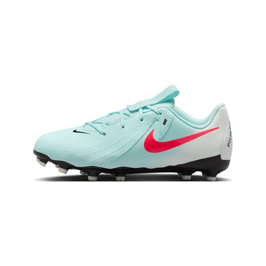 Korki piłkarskie typu low top na różne typy nawierzchni dla małych/dużych dzieci Nike Jr. Phantom GX 2 Academy LV8 - Zieleń ze sklepu Nike poland w kategorii Buty sportowe dziecięce - zdjęcie 178607432