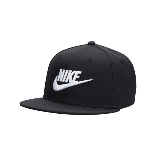 Dziecięca czapka o wzmocnionej konstrukcji Futura Nike Dri-FIT Pro - Czerń ze sklepu Nike poland w kategorii Czapki dziecięce - zdjęcie 178607523