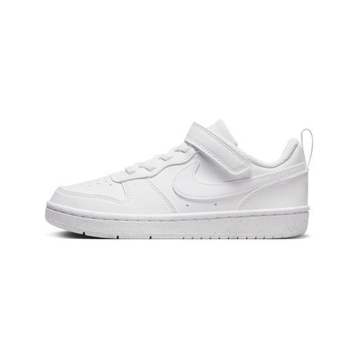 Buty dla małych dzieci Nike Court Borough Low Recraft - Biel ze sklepu Nike poland w kategorii Buty sportowe dziecięce - zdjęcie 178607531