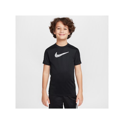 Koszulka z krótkim rękawem dla dużych dzieci Dri-FIT Nike Trophy23 - Czerń ze sklepu Nike poland w kategorii T-shirty chłopięce - zdjęcie 178607564